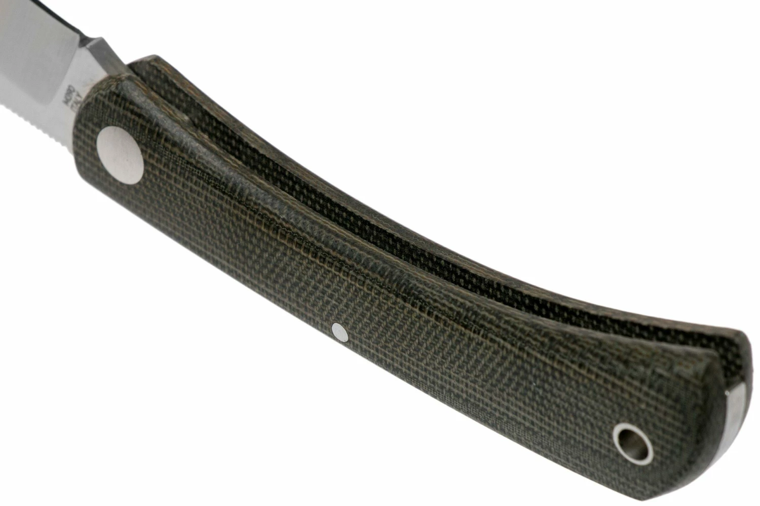 Fox Knives Libar FX-582 Green Canvas Micarta Couteau De Poche Slipjoint 7 Fox Knives Libar FX-582 Green Canvas Micarta Couteau De Poche Slipjoint – Image 5