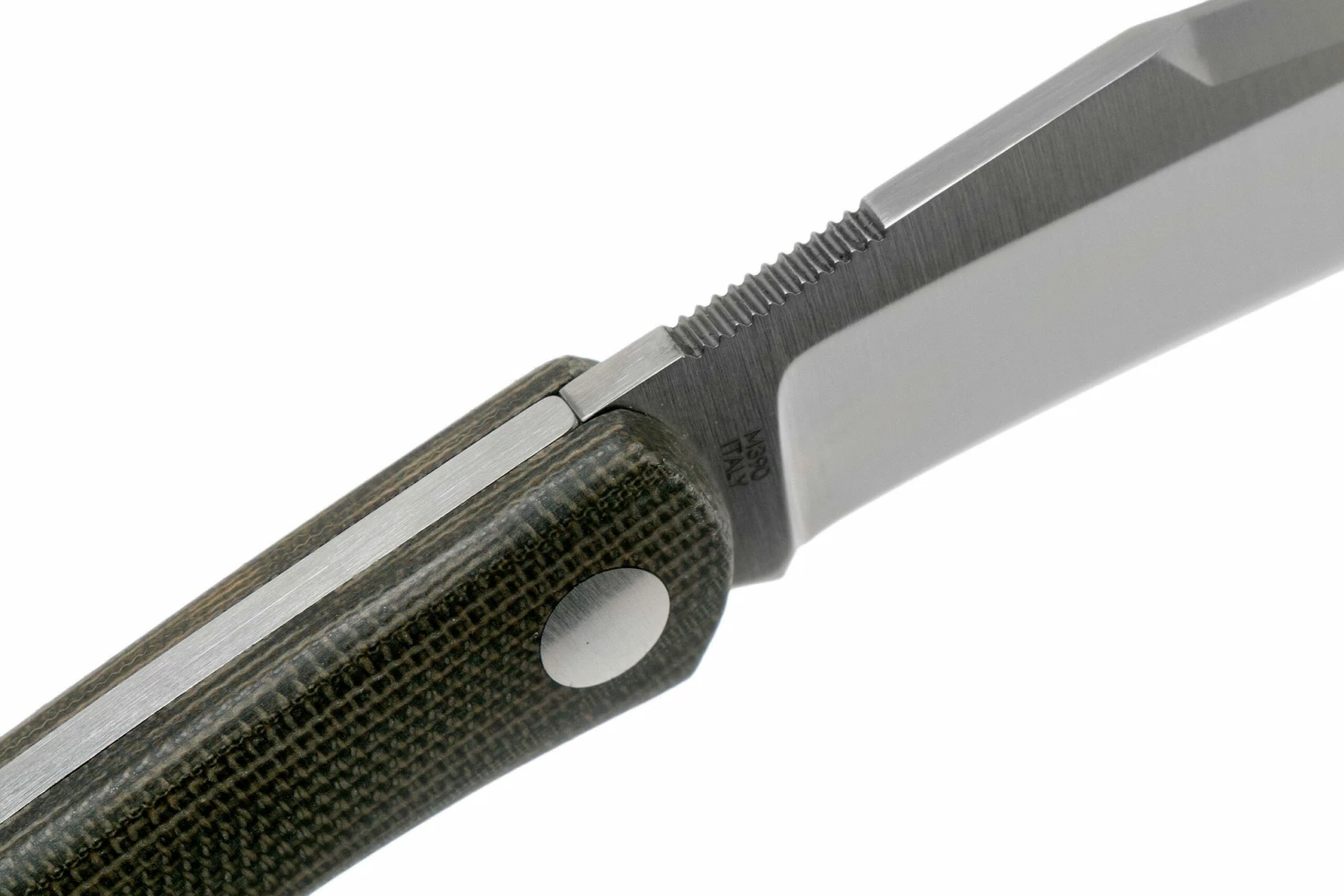 Fox Knives Libar FX-582 Green Canvas Micarta Couteau De Poche Slipjoint 8 Fox Knives Libar FX-582 Green Canvas Micarta Couteau De Poche Slipjoint – Image 6