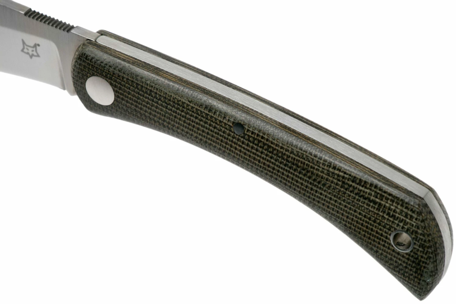 Fox Knives Libar FX-582 Green Canvas Micarta Couteau De Poche Slipjoint 9 Fox Knives Libar FX-582 Green Canvas Micarta Couteau De Poche Slipjoint – Image 7