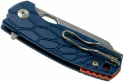 Fox Baby Core FX-608BL Blue Couteau De Poche, Jesper Voxnaes Design -KNIVESANDTOOLS Magasin FOFX 608BL 04 fox knives