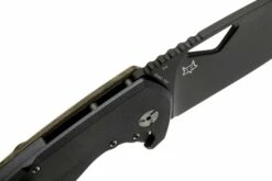 Fox El Capitan SK-02 PVD Summit Knife Co, Black PVD Couteau De Poche, Tommaso Rumici Design -KNIVESANDTOOLS Magasin FOSK 02PVD 06 fox knives