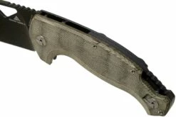 Fox El Capitan SK-02 PVD Summit Knife Co, Black PVD Couteau De Poche, Tommaso Rumici Design -KNIVESANDTOOLS Magasin FOSK 02PVD 07 fox knives