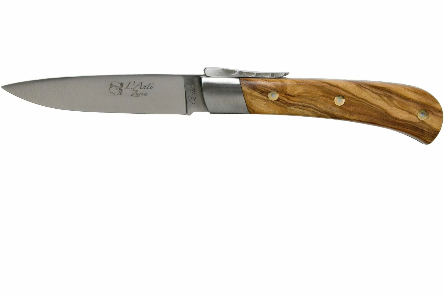 Fontenille Pataud Corsican L' Antò AZO Olivier Couteau De Poche 3 Fontenille Pataud Corsican L' Antò AZO Olivier Couteau De Poche