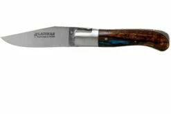 Fontenille Pataud Gentleman 10,5 Cm L8HBF Blue Hybrid Ironwood Couteau De Poche