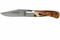 Fontenille Pataud Gentleman 10,5 Cm L8HG Red Hybrid Juniper Couteau De Poche