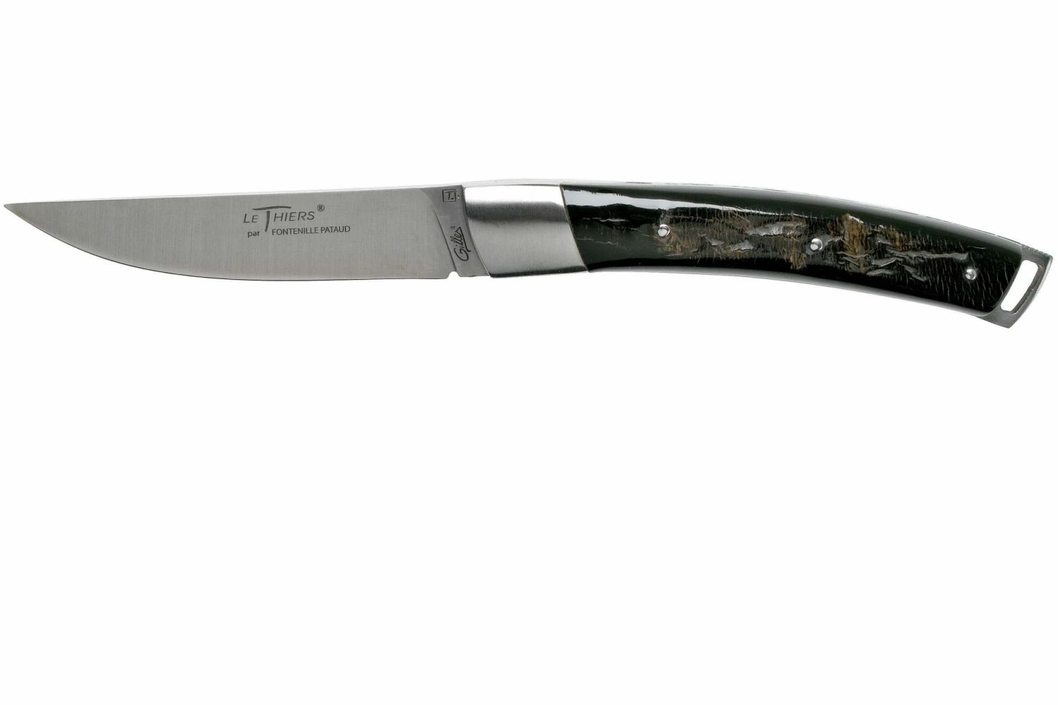 Le Thiers Nature Buffle Brut T7BB Couteau De Poche Par Fontenille Pataud 3 Le Thiers Nature Buffle Brut T7BB Couteau De Poche Par Fontenille Pataud