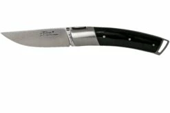 Le Thiers Gentleman Couteau De Poche Buffle Noir T9PCN Poli By Fontenille Pataud