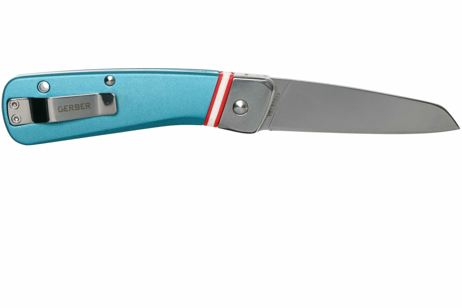 Gerber Straightlace Blue 30-001664 Couteau De Poche Slipjoint 4 Gerber Straightlace Blue 30-001664 Couteau De Poche Slipjoint – Image 2