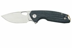 GiantMouse ACE Tribeca, Stonewashed Magnacut, Denim Canvas Micarta Couteau De Poche