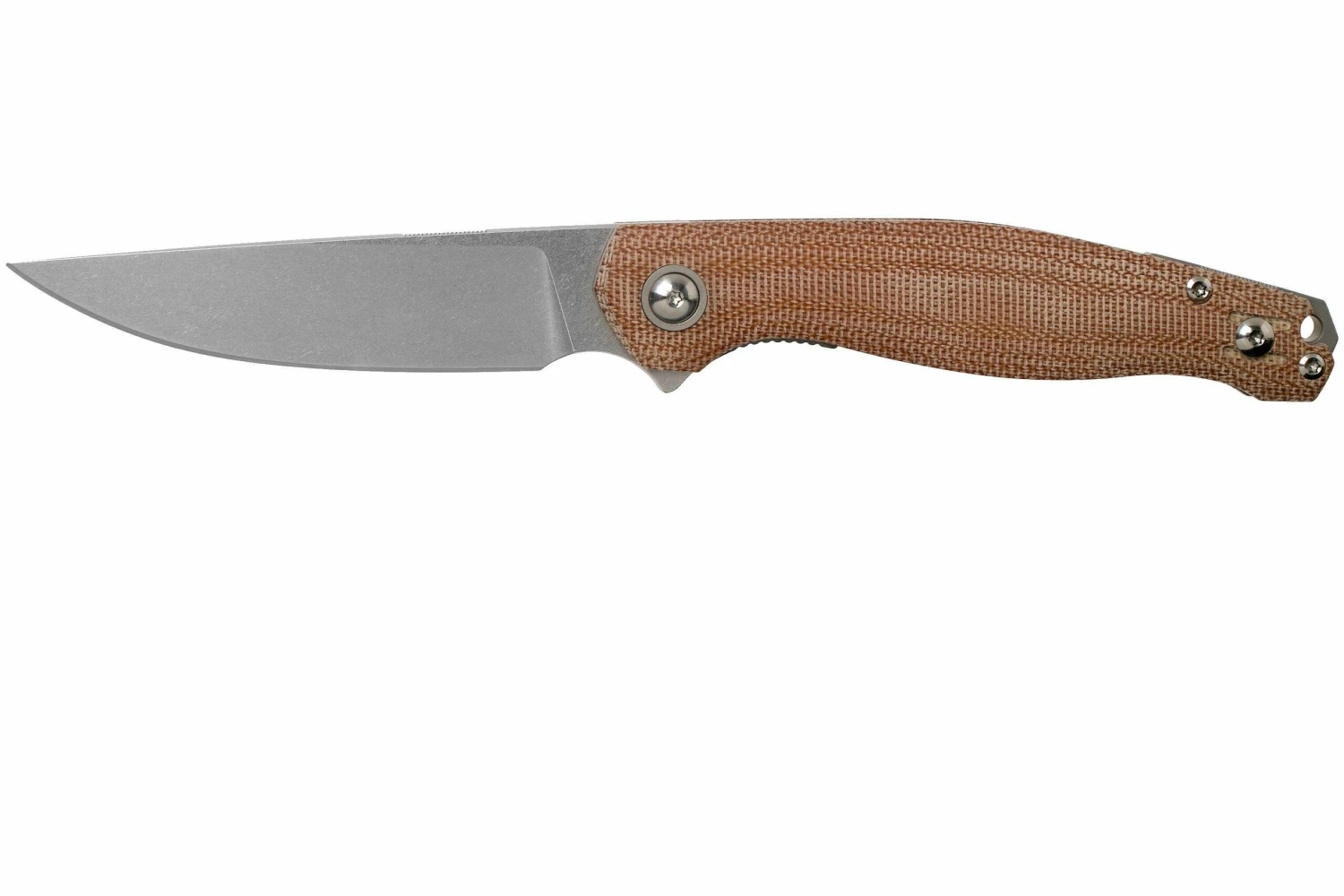 GiantMouse ACE Sonoma V2 Natural Canvas, Titanium, Stonewashed Couteau De Poche, Design Ansø Et Voxnaes 3 GiantMouse ACE Sonoma V2 Natural Canvas, Titanium, Stonewashed Couteau De Poche, Design Ansø Et Voxnaes