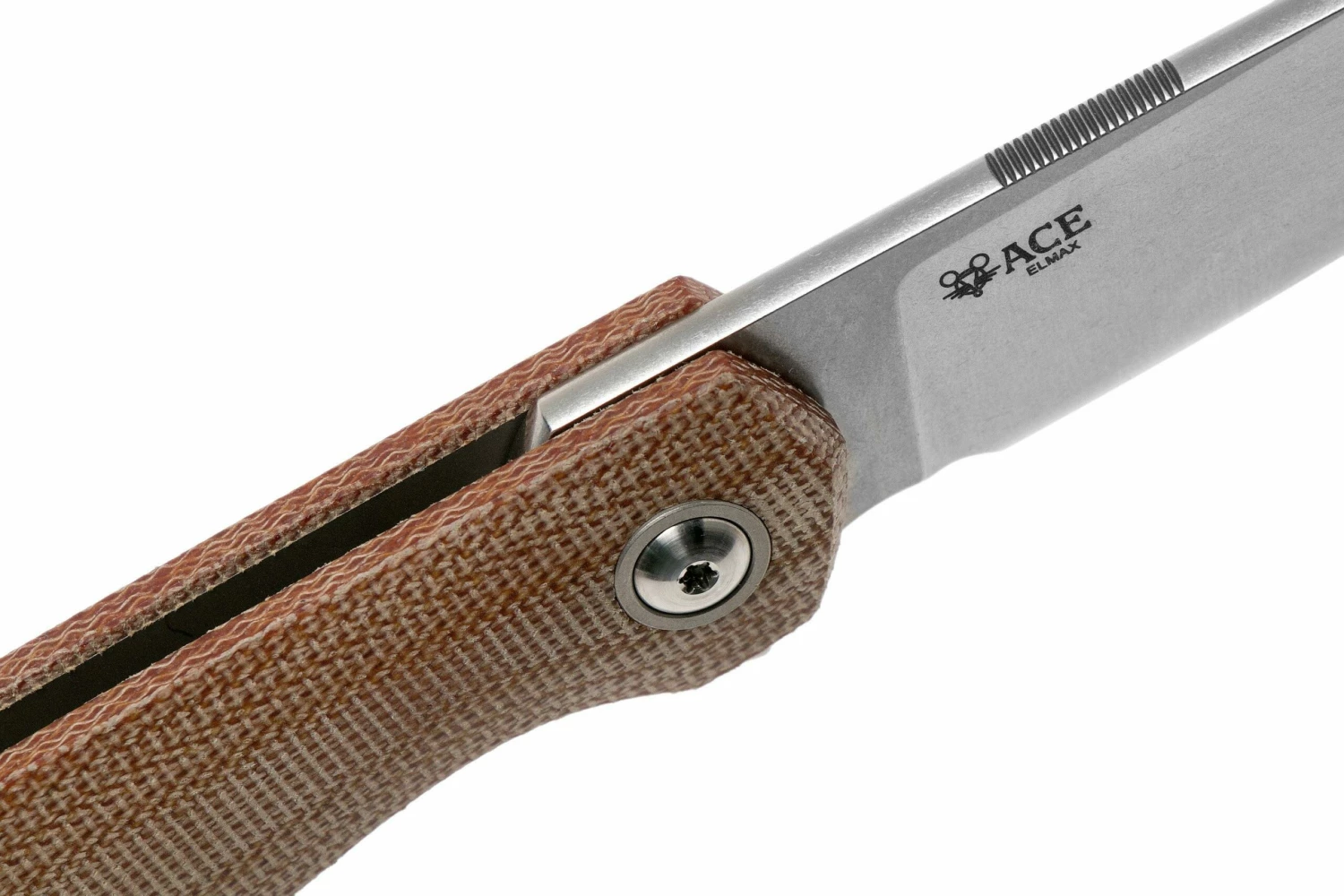 GiantMouse ACE Sonoma V2 Natural Canvas, Titanium, Stonewashed Couteau De Poche, Design Ansø Et Voxnaes 8 GiantMouse ACE Sonoma V2 Natural Canvas, Titanium, Stonewashed Couteau De Poche, Design Ansø Et Voxnaes – Image 6