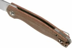 GiantMouse ACE Sonoma V2 Natural Canvas, Titanium, Stonewashed Couteau De Poche, Design Ansø Et Voxnaes 15 GiantMouse ACE Sonoma V2 Natural Canvas, Titanium, Stonewashed Couteau De Poche, Design Ansø Et Voxnaes -KNIVESANDTOOLS Magasin GMSONOMA V2 NATM 07 giantmouse