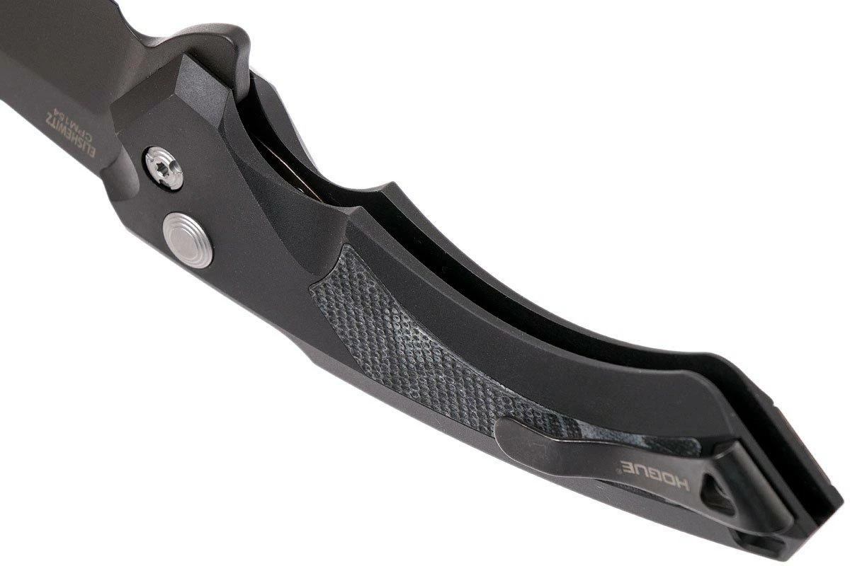 Hogue X5 4" Spearpoint 34559 Buttonlock Flipper Couteau Poche, Black Finish 6 Hogue X5 4" Spearpoint 34559 Buttonlock Flipper Couteau Poche, Black Finish – Image 4
