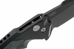 Hogue X5 4" Spearpoint 34559 Buttonlock Flipper Couteau Poche, Black Finish 18 Hogue X5 4" Spearpoint 34559 Buttonlock Flipper Couteau Poche, Black Finish -KNIVESANDTOOLS Magasin HK34559 06 hogue x5 hk34559 06
