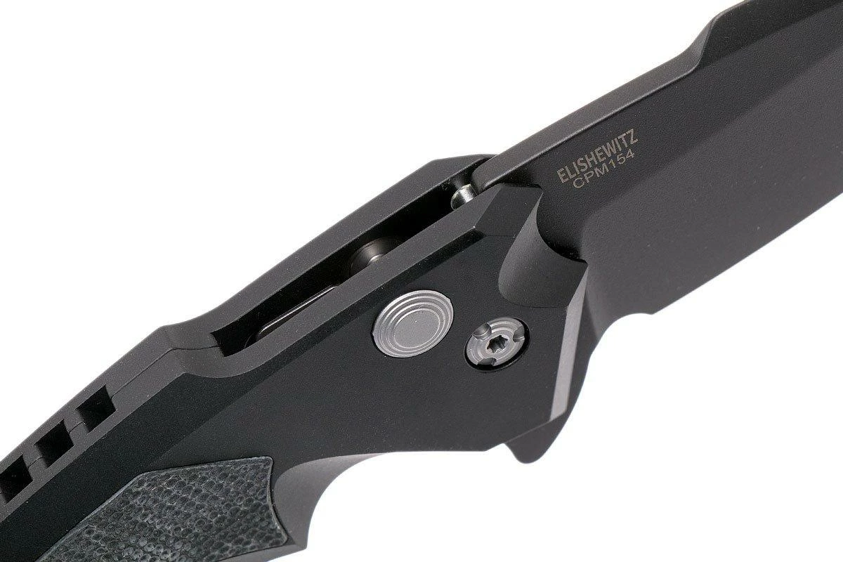 Hogue X5 4" Spearpoint 34559 Buttonlock Flipper Couteau Poche, Black Finish 8 Hogue X5 4" Spearpoint 34559 Buttonlock Flipper Couteau Poche, Black Finish – Image 6
