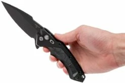 Hogue X5 4" Spearpoint 34559 Buttonlock Flipper Couteau Poche, Black Finish 21 Hogue X5 4" Spearpoint 34559 Buttonlock Flipper Couteau Poche, Black Finish -KNIVESANDTOOLS Magasin HK34559 09 hogue x5 hk34559 09