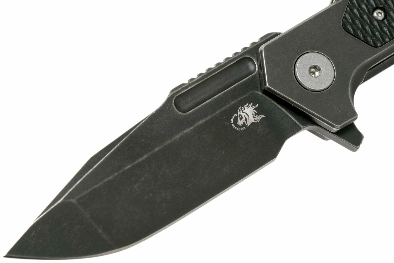Rick Hinderer Fulltrack Spanto Battle Black S35VN Couteau De Poche Black G10 5 Rick Hinderer Fulltrack Spanto Battle Black S35VN Couteau De Poche Black G10 – Image 3