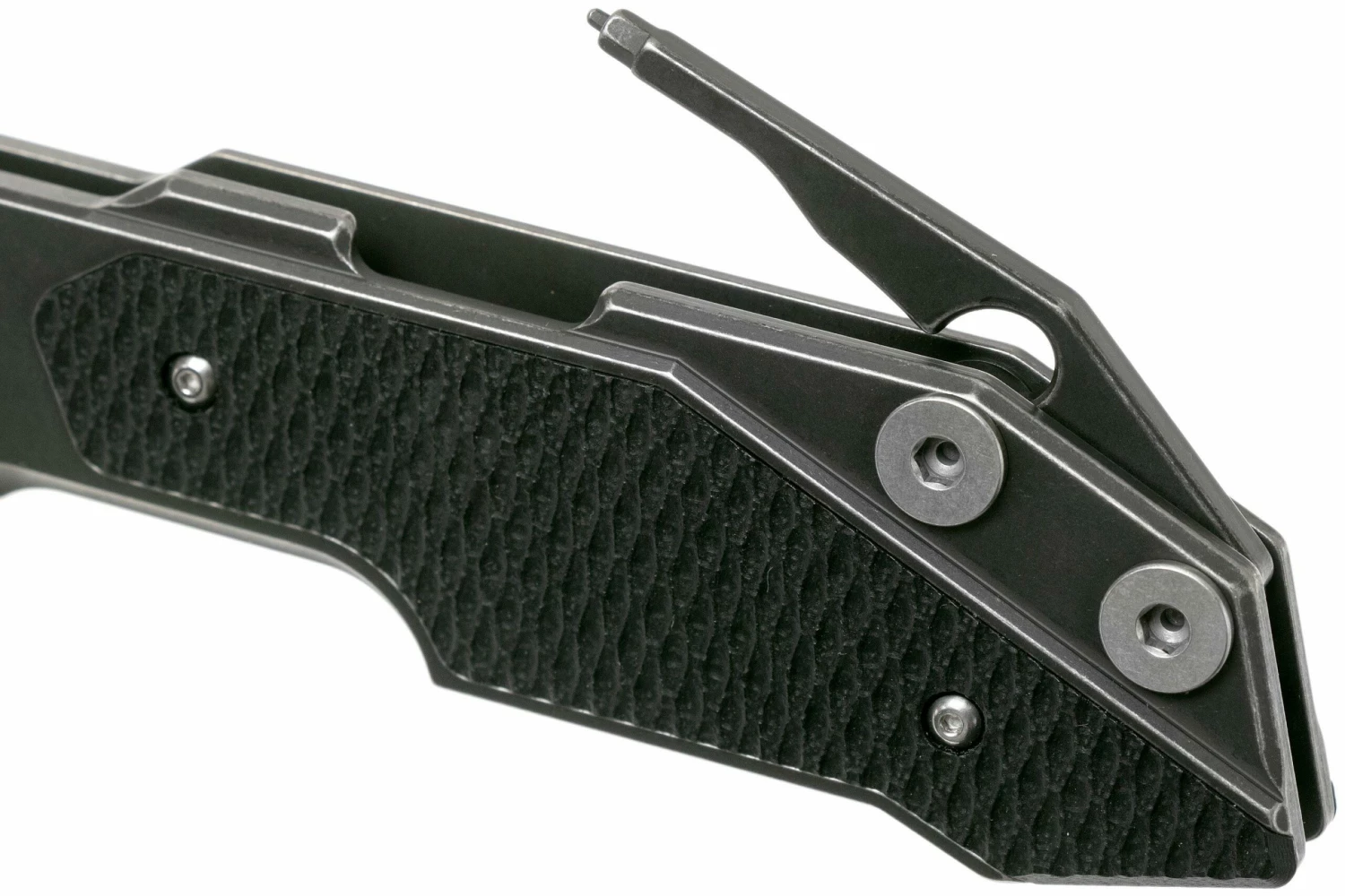 Rick Hinderer Fulltrack Spanto Battle Black S35VN Couteau De Poche Black G10 6 Rick Hinderer Fulltrack Spanto Battle Black S35VN Couteau De Poche Black G10 – Image 4