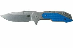 Rick Hinderer Fulltrack Spearpoint 20CV Blue G10 Couteau De Poche