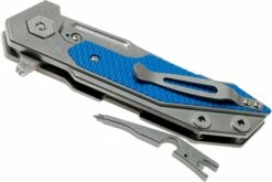 Rick Hinderer Fulltrack Spearpoint 20CV Blue G10 Couteau De Poche -KNIVESANDTOOLS Magasin HRK K208TSTGS00 BL 06 rick hinderer knives