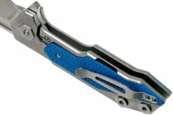 Rick Hinderer Fulltrack Spearpoint 20CV Blue G10 Couteau De Poche -KNIVESANDTOOLS Magasin HRK K208TSTGS00 BL 07 rick hinderer knives