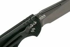 Rick Hinderer XM Slippy 3" Slicer 20CV Black DLC, Black G10 Slipjoint, Couteau De Poche -KNIVESANDTOOLS Magasin HRK SLIPPYBL SLI BK 06 rick hinderer knives