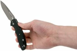 Rick Hinderer XM Slippy 3" Slicer 20CV Black DLC, Black G10 Slipjoint, Couteau De Poche -KNIVESANDTOOLS Magasin HRK SLIPPYBL SLI BK 08 rick hinderer knives