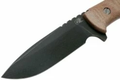 Rick Hinderer Ranch Harpoon Spanto Black DLC Natural Micarta Couteau De Survie -KNIVESANDTOOLS Magasin HRK TRH SPSWBK NM 03 rick hinderer knives