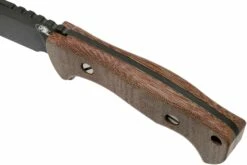 Rick Hinderer Ranch Harpoon Spanto Black DLC Natural Micarta Couteau De Survie -KNIVESANDTOOLS Magasin HRK TRH SPSWBK NM 05 rick hinderer knives