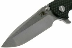 Rick Hinderer XM-18 3.5" Spanto 20CV, Blue Stonewash, Black G10 Couteau De Poche -KNIVESANDTOOLS Magasin HRK XM18 35 BK SPSB 03 rick hinderer knives