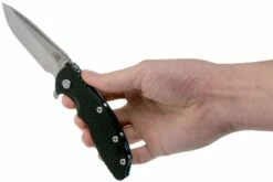 Rick Hinderer XM-18 3.5" Spanto 20CV, Blue Stonewash, Black G10 Couteau De Poche -KNIVESANDTOOLS Magasin HRK XM18 35 BK SPSB 08 rick hinderer knives