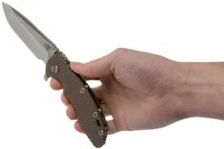 Rick Hinderer XM-18 3.5" Spanto 20CV, Flat Dark Earth G10 Couteau De Poche -KNIVESANDTOOLS Magasin HRK XM18 35 FD SPSW 08 rick hinderer knives