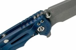 Rick Hinderer XM-18 3.5" Skinny Harpoon Spanto Battle Blue, Blue-Black G10 Couteau De Poche -KNIVESANDTOOLS Magasin HRK XM1835 SHP BB BB 06 rick hinderer knives