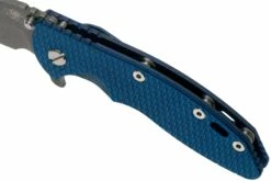 Rick Hinderer XM-18 3.5" Skinny Harpoon Spanto Battle Blue, Blue-Black G10 Couteau De Poche -KNIVESANDTOOLS Magasin HRK XM1835 SHP BB BB 07 rick hinderer knives