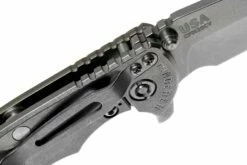 Rick Hinderer XM-18 3.5" Skinny Harpoon Spanto Stonewash, OD Green G10 Couteau De Poche -KNIVESANDTOOLS Magasin HRK XM1835 SHP SW OD 06 rick hinderer knives