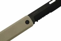 The James Brand The Ellis Slim, Coyote Tan G10, Black, Serrated, KKN125195-01, Couteau De Poche -KNIVESANDTOOLS Magasin JAKKN125195 01 05 jamesbrand