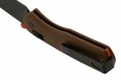 The James Brand The Carter, Orange Brown G10 + Black , KN108192-00, Couteau De Poche -KNIVESANDTOOLS Magasin JAKN108192 00 04 jamesbrand