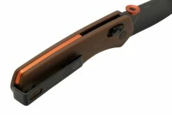 The James Brand The Carter, Orange Brown G10 + Black , KN108192-00, Couteau De Poche -KNIVESANDTOOLS Magasin JAKN108192 00 05 jamesbrand