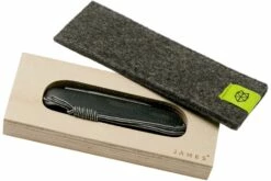 The James Brand The Pike, Black Micarta KN110143-00 Couteau De Poche -KNIVESANDTOOLS Magasin JAKN110143 00 08 the james brand