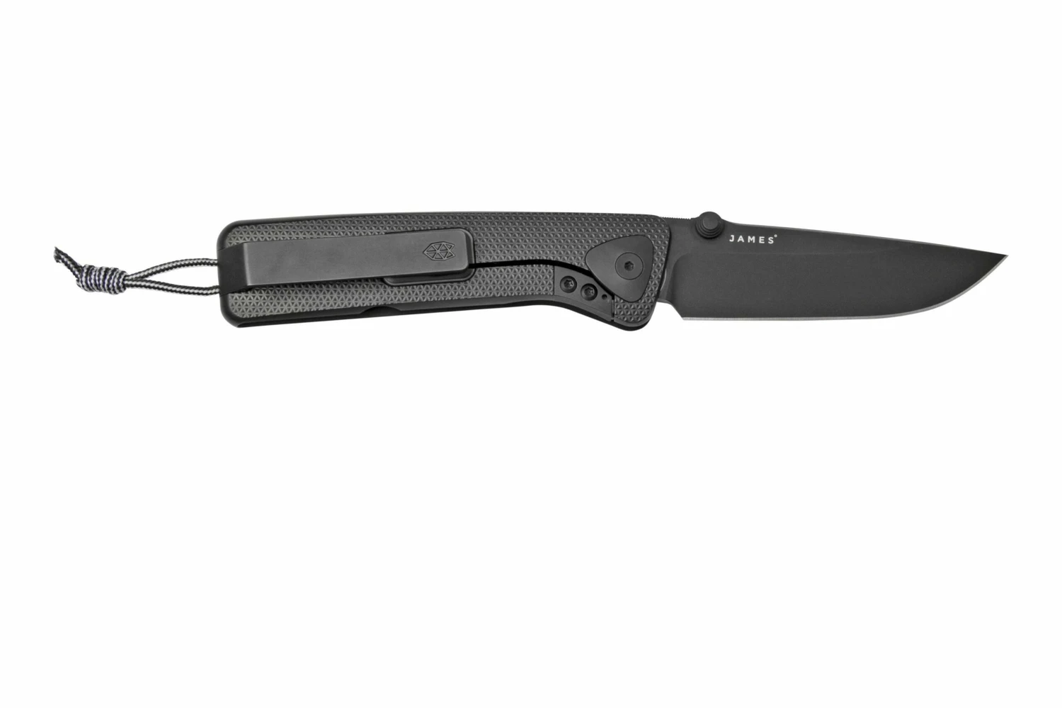 The James Brand The Barnes Black Titanium KN114106-00 Couteau De Poche 4 The James Brand The Barnes Black Titanium KN114106-00 Couteau De Poche – Image 2