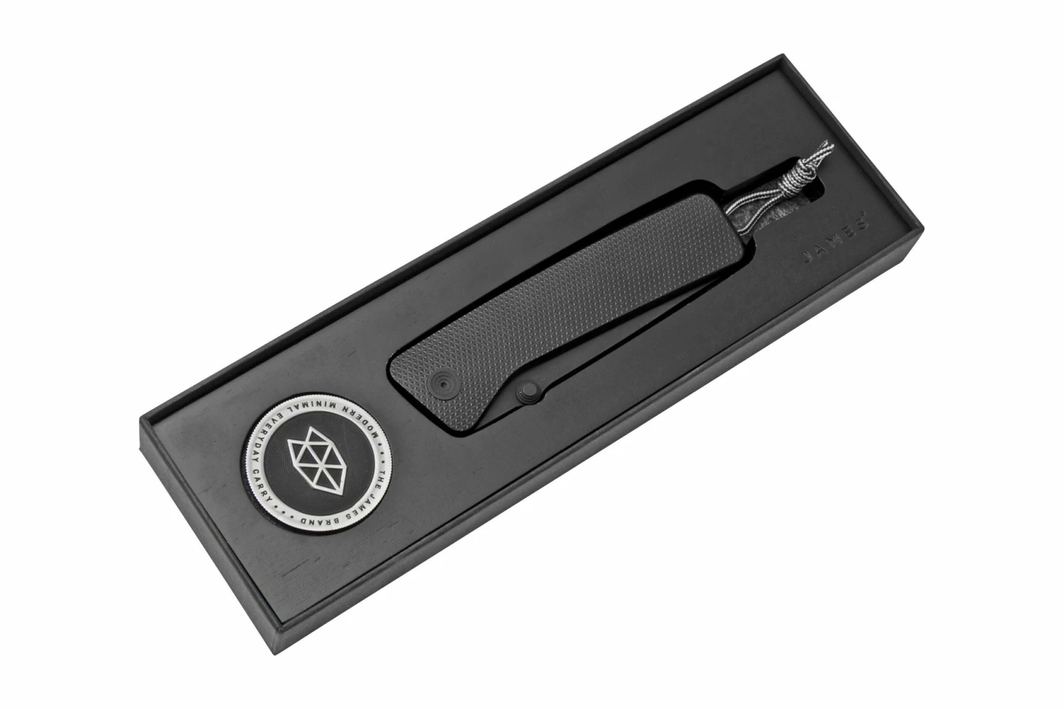 The James Brand The Barnes Black Titanium KN114106-00 Couteau De Poche 10 The James Brand The Barnes Black Titanium KN114106-00 Couteau De Poche – Image 8