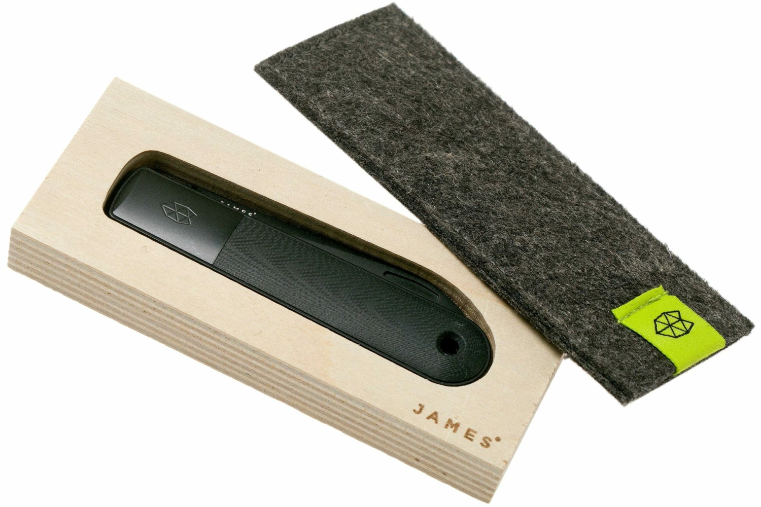 The James Brand The Wayland, Black G10, Black KN115113-00 Couteau De Poche 9 The James Brand The Wayland, Black G10, Black KN115113-00 Couteau De Poche – Image 7