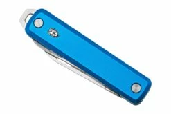 The James Brand The Ellis Scissors, Cerulean, Aluminum Serrated, Couteau De Poche -KNIVESANDTOOLS Magasin JAKN119102 01 06 jamesbrand