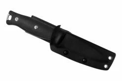 J.E. Made BushCraft ScandiGrind, Black Micarta Couteau De Bushcraft -KNIVESANDTOOLS Magasin JM BU SG SW 07 jemade