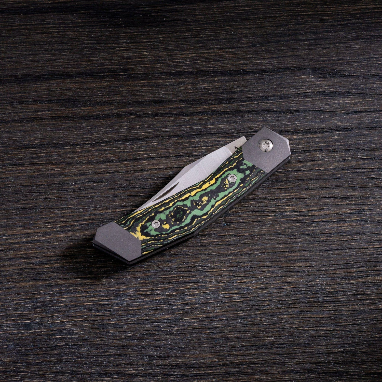 Jack Wolf Cyborg Jack CYBO-01-CTS Fat Carbon Toxic Storm, Couteau De Poche Slipjoint 4 Jack Wolf Cyborg Jack CYBO-01-CTS Fat Carbon Toxic Storm, Couteau De Poche Slipjoint – Image 2