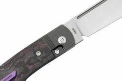 Jack Wolf Gunslinger Jack GUNS-01-FCPH Fat Carbon Purple Haze, Couteau De Poche -KNIVESANDTOOLS Magasin JW GUNS 01 FCPH 05 jackwolf
