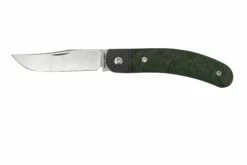 Jack Wolf Javelina Jack, JAVEL-01-DMGR, Fat Carbon Dark Matter Green, Couteau De Poche Slipjoint