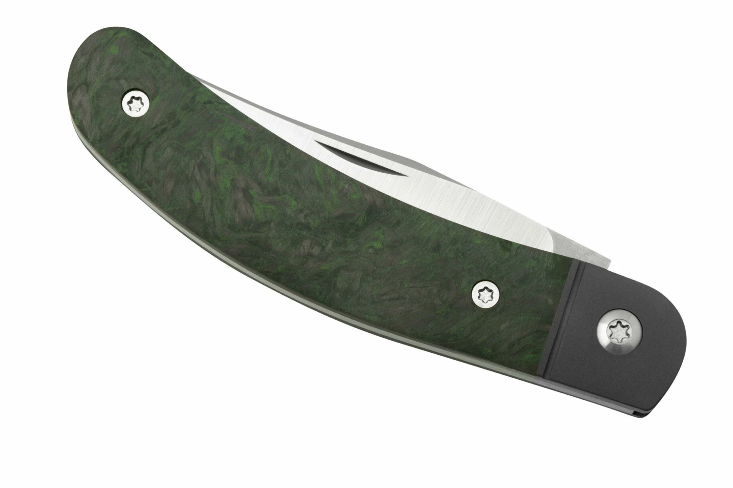 Jack Wolf Javelina Jack, JAVEL-01-DMGR, Fat Carbon Dark Matter Green, Couteau De Poche Slipjoint 8 Jack Wolf Javelina Jack, JAVEL-01-DMGR, Fat Carbon Dark Matter Green, Couteau De Poche Slipjoint – Image 6