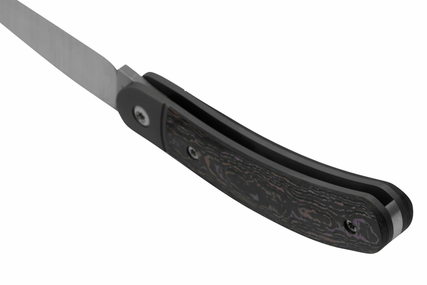 Jack Wolf Javelina Jack, JAVEL-01-FCPH, Fat Carbon Purple Haze, Couteau De Poche Slipjoint 6 Jack Wolf Javelina Jack, JAVEL-01-FCPH, Fat Carbon Purple Haze, Couteau De Poche Slipjoint – Image 4