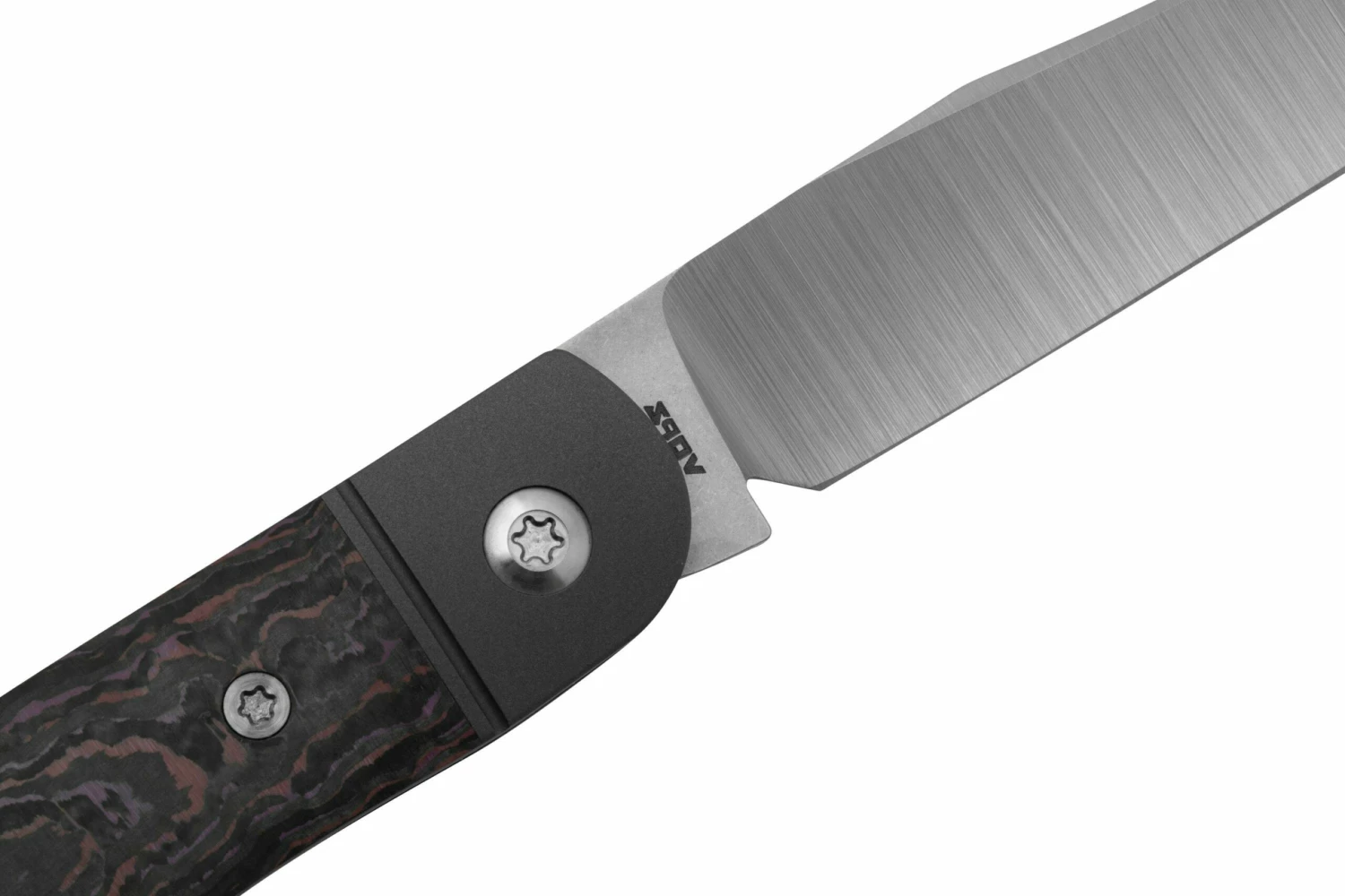 Jack Wolf Javelina Jack, JAVEL-01-FCPH, Fat Carbon Purple Haze, Couteau De Poche Slipjoint 7 Jack Wolf Javelina Jack, JAVEL-01-FCPH, Fat Carbon Purple Haze, Couteau De Poche Slipjoint – Image 5